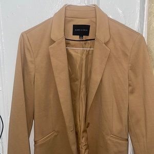 Audrey & Celine blazer | Size Large | color: tan new with tags
